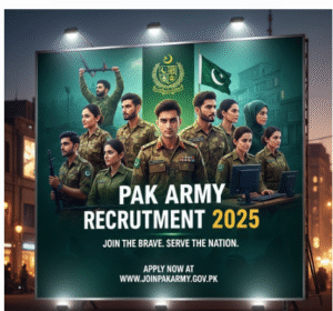 Pak Army recruitment 2025