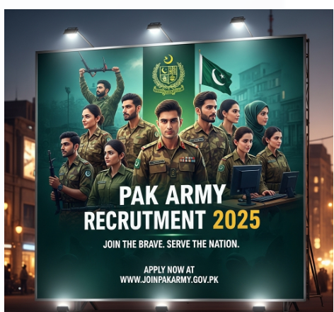 Pak Army recruitment 2025
