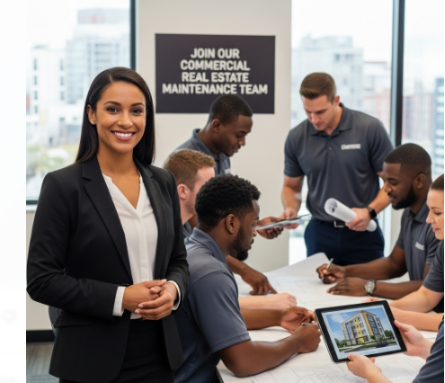 Recruiter – Commercial Real Estate Maintenance team hiring