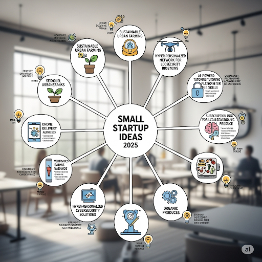 small startup ideas 2025