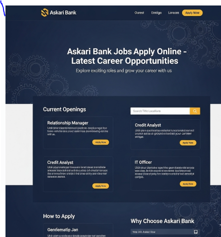 Askari Bank Jobs Apply Online