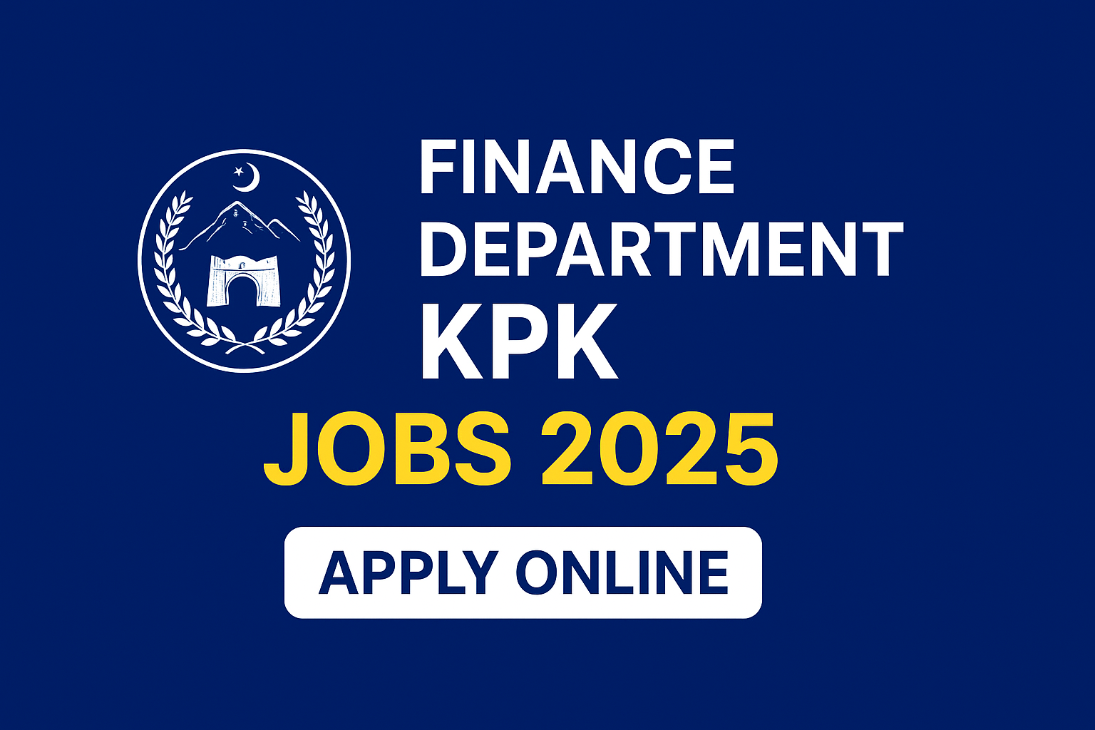 Finance Department KPK Jobs 2025