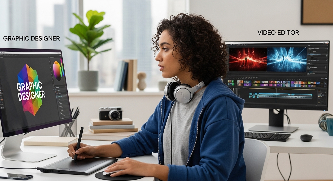 Graphic Designer Video Editor