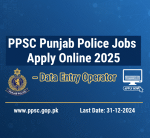 PPSC Punjab Police Jobs Apply Online
