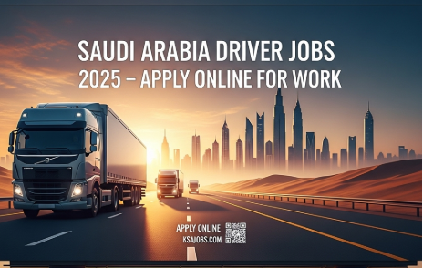 Saudi Arabia Driver Jobs 2025