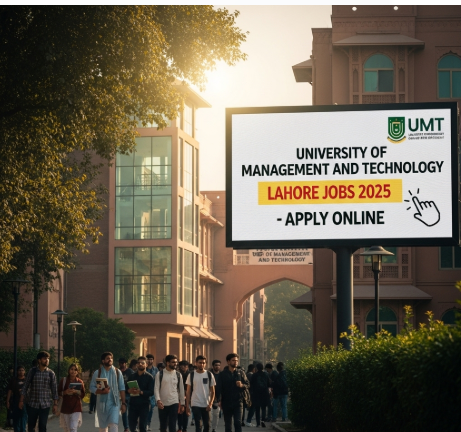 University of Management and Technology Lahore Jobs September 2025