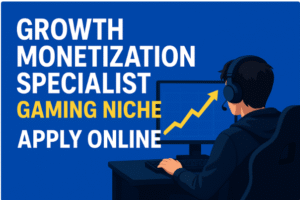growth monetization specialist gaming niche