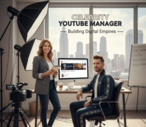 celebrity youtube manager job