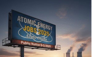 Atomic Energy Jobs 2025