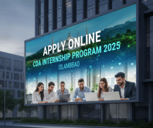 CDA Internship Program 2025 Islamabad