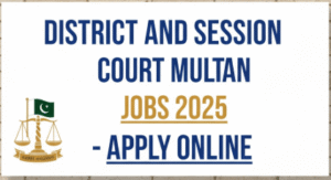 District and Session Court Multan Jobs