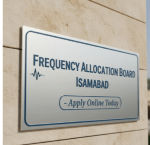 Frequency Allocation Board Islamabad Jobs 2025