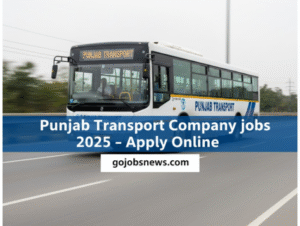Punjab Transport Company jobs 2025